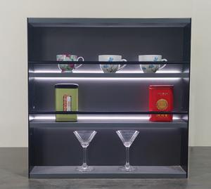 Quality Custom Modern Kitchen Modular Open Shelf Unit For Home Kitchen Furniture for sale