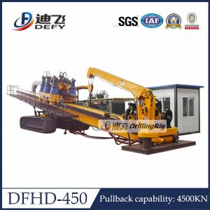 Quality 450Ton Pull Capacity DFHD-450 Trenchless Horizontal Directional Drilling Machine HDD Rig for sale