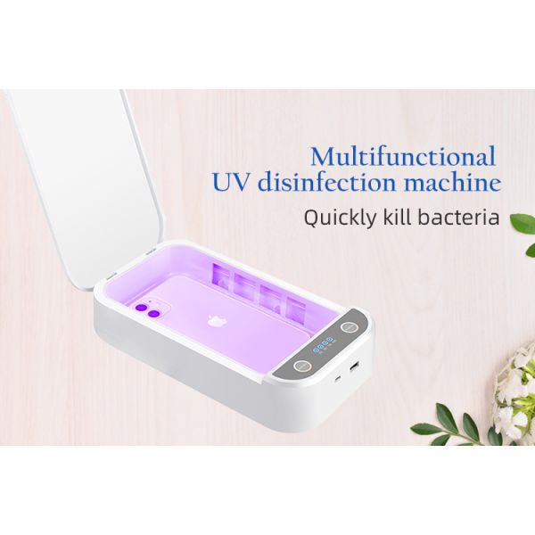 Multi Object Disinfection Phone Sterilizer Box Kill 99.9% Germs For Earphones Watches
