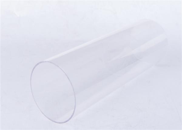 Buy LED Plastic Extrusion Profiles , Polycarbon Extrusion Light Tube Cover at wholesale prices