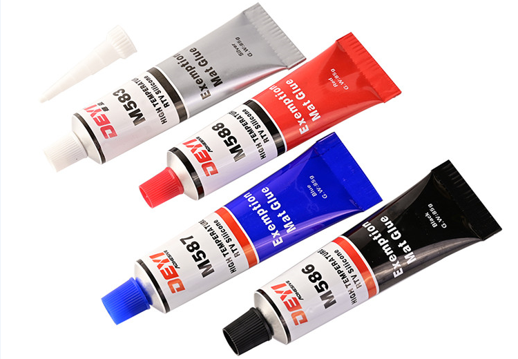 High Temp Oil Resistant RTV Silicone Gasket Maker In Blue Color With SGS Certificate