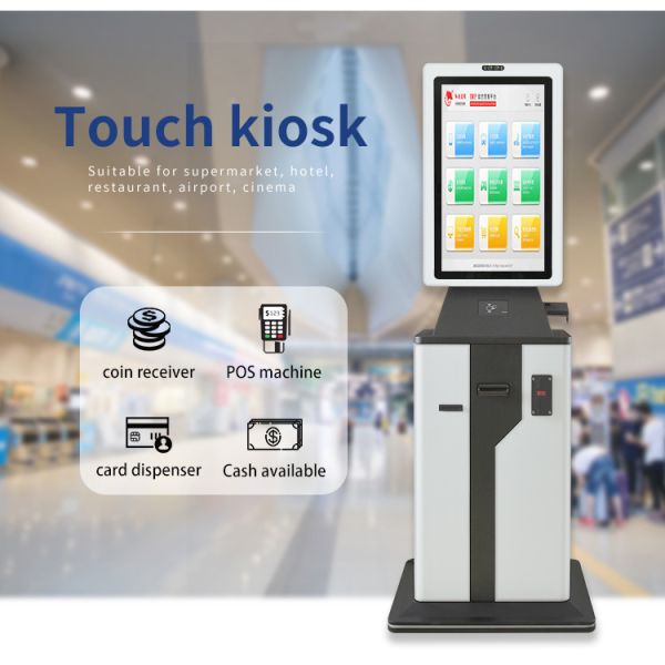 Bank Self Service Kiosk Terminal Enclosure Financial Equipment Shell Payment