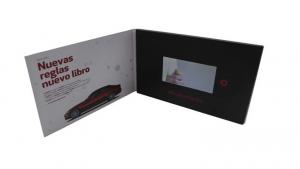 Quality 4.3 inch invitation lcd video greeting card/video booklet/lcd video book for sale
