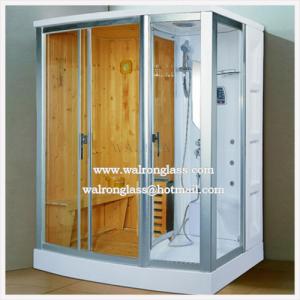 China Tempered Glass Shower Screen Shower Room Enclosure Door Toughened Glass on sale