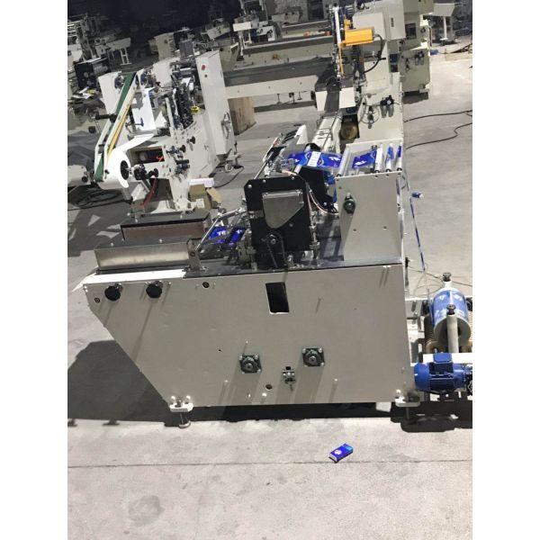 PLC Automatic Pocket Paper Tissue Machine Production Line 8-12bags/min