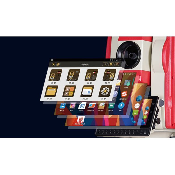 30X Magnification Kolida KTS-552R15 1500M Prismless Robotic Total Station Survey Equipment