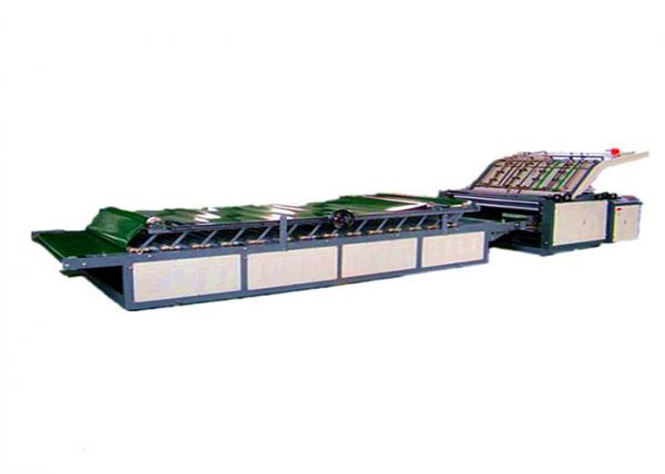 Buy Semi Automatic Flute Corrugated Board Laminating Machine /  Semi  Automatic Servo Cover Machine at wholesale prices