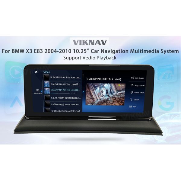 Original 10 Inch Android Car Stereo BMW X3 E83 Radio 2004-2010 Wireless GPS Navigation