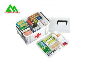 Quality Lockable First Aid Emergency Medical Box With PVC Fireproofing Material for sale