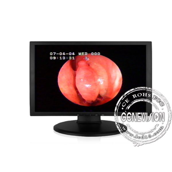 Wall Mount 24" Wide Medical Monitors With In / Fhd Industrial Lcd Screen For Hospital