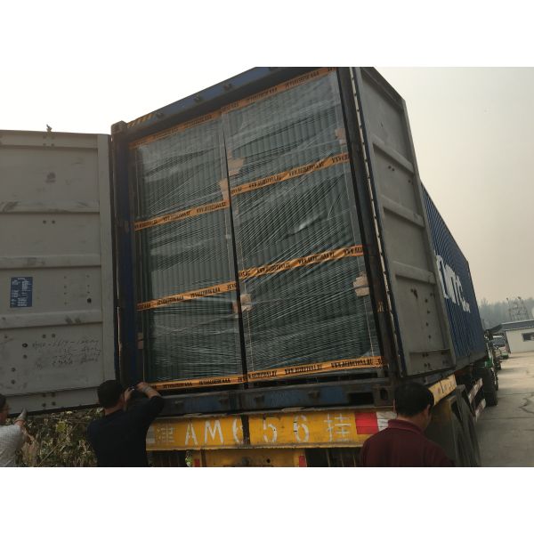 high quality Galvanized /PVC coated welded wire mesh fence panels