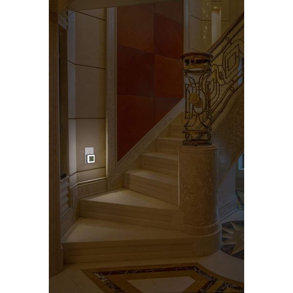 Plug in LED Night Light Lamp Wall Lights with Dusk to Dawn Light Sensor