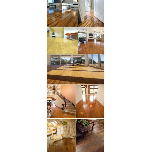 Non-toxic Solid and Strand Woven Bamboo Flooring The Eco-Friendly Choice for Your Space