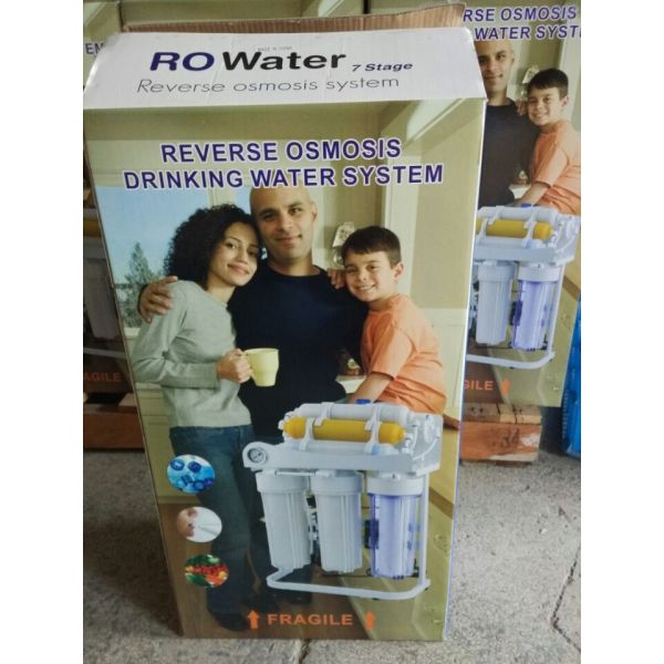 10 Inch Water Treatment Filters Reverse Osmosis Water Purification System With Stainless Steel Tap