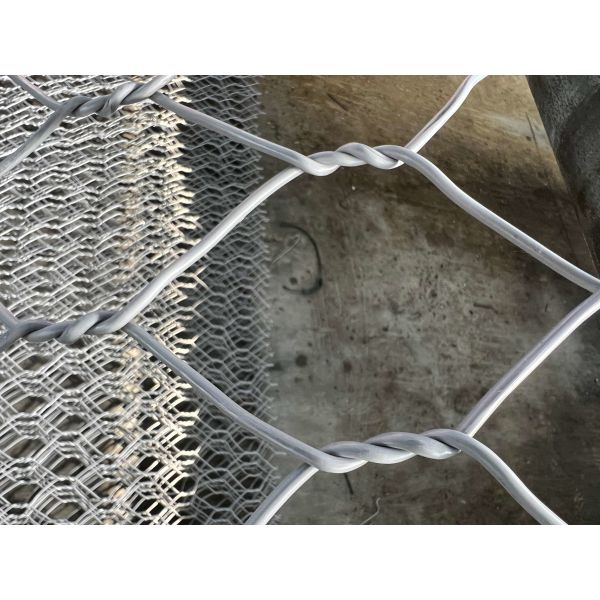 2*1*0.5m 2*1*1m 3*1*1m Galfan Gabion Baskets Woven