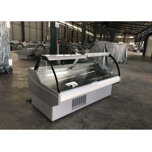 Quality Fresh Meat Display Chiller Show Cases 1.5mts Fan Cooling for sale