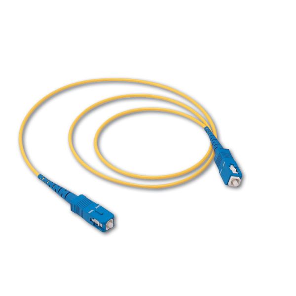High Reliability Fiber Optic Patch Cord SC / UPC to SC / UPC SX SM 0.9mm LSZH