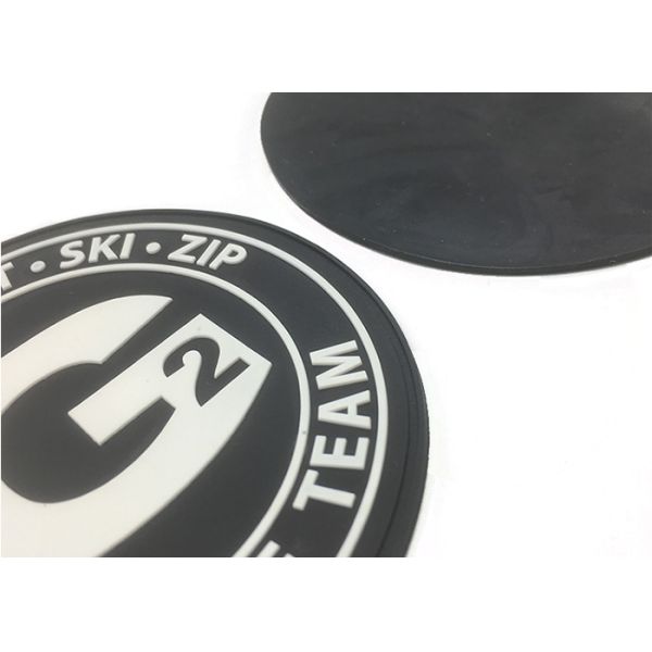 Product name Personalized custom military round pvc vinyl rubber tags patch Material rubber, PVC, soft PVC, silicone,etc
