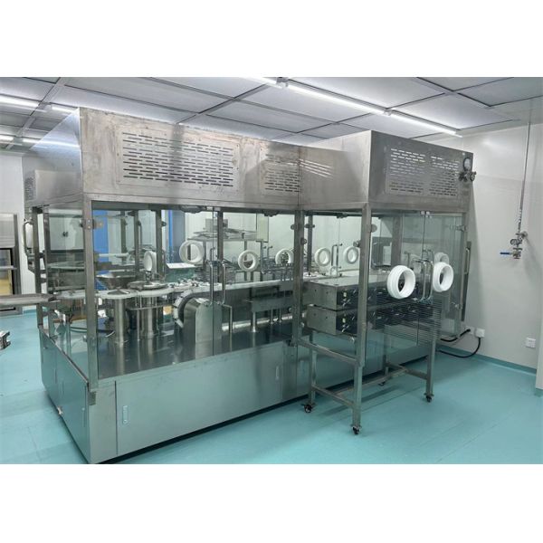 Medical Vials FIlling Machine washing sterlizing filling capping for 2,5,10 ml vials GMP standard