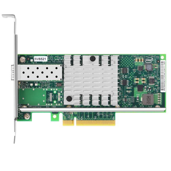 X520DA1 SV8521 SFP+ PCIe Card JL82599EN 10 Gigabit Network Card