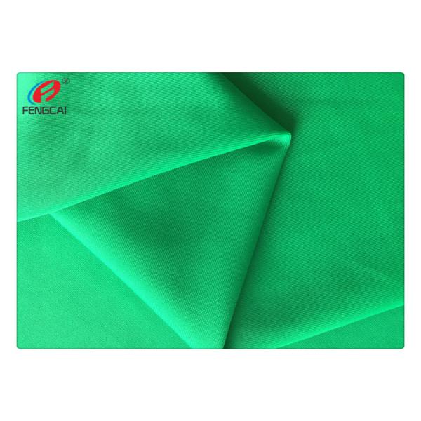 Bi Stretch Knitted Polyester Spandex Blend Fabric For Sportswear