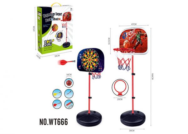 Buy Portable 2 In 1 Magnetic Dart And Little Tikes Adjustable Basketball Hoop at wholesale prices