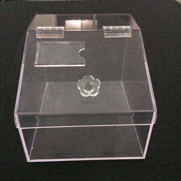 Acrylic Candy Box Candy Bin Candy Display Bulk Candy Display Case with Tag Holder for Retail Store or Supermarket