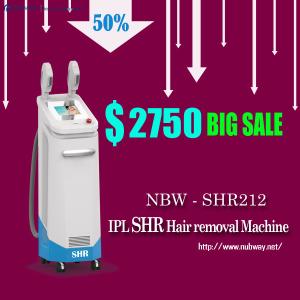 Quality Permanently hair removal !! 3000W SHR ipl depilator device for sale