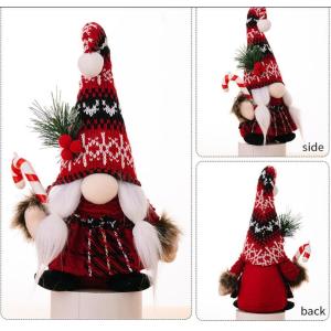 Quality Soft Plush Christmas Doll Unisex Toy with Embroidered Facial Features for sale