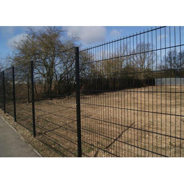 PVC Coated Welded Wire Mesh Panels 868 Fence 50X200MM With 50MM Square Post