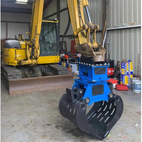 Hydraulic Rotary Excavator Selector Sorting Grab for 7-10 Ton Excavator
