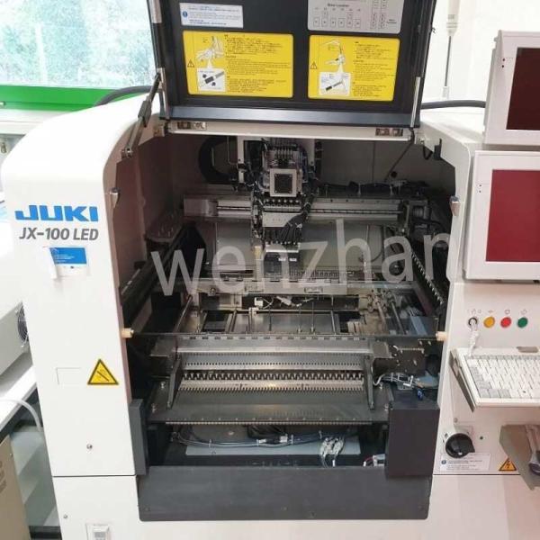 SMT PCB Assembly Line Juki JX-100 Pick And Place Machine 300CPH Placement Capacity
