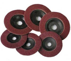 Quality 80 Grit Flap Wheel Coated Abrasives Sanding Disc For Versatile Grinding for sale