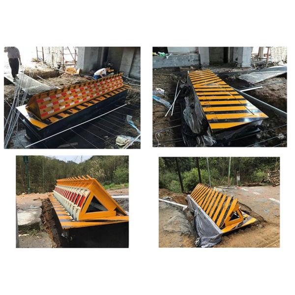 Security Spike Blocker System Traffic Safety Barriers Hydraulic IP68 For Roadway