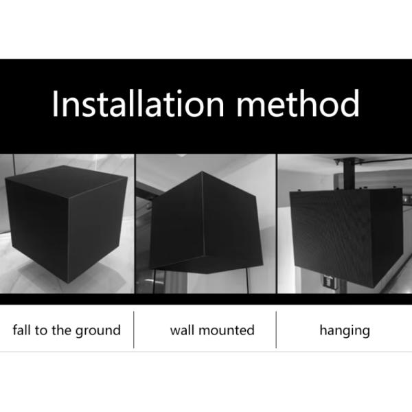 Customizable Size P2.5 Indoor Cube LED Display Screen For Store Advertising