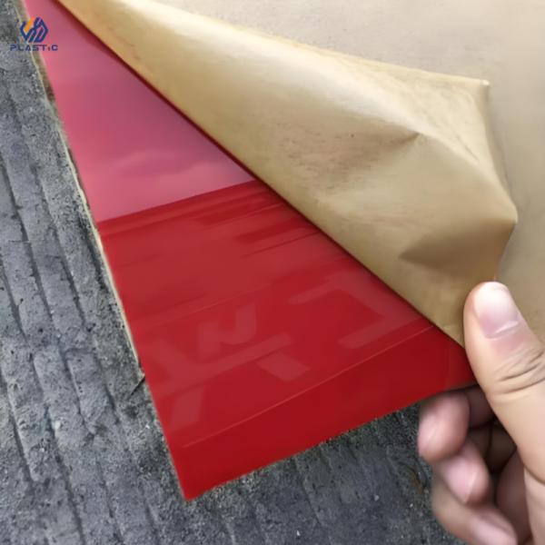 Coloured Cast Acrylic Sheet 1250x1850mm Scratch Resistant Customized Color