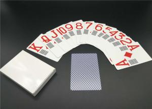 China Paper Personalized Deck of Cards Custom Design Casino Use EN71 / CE / REACH Approved on sale