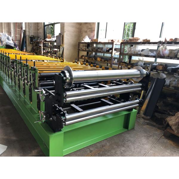 Double Layer Roof Sheetl Wall Panel Roll Forming Machine 0.3-0.8mm Galvanized Steel