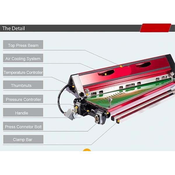 Portable All In One Automatic Air Cooling PVC Belt Vulcanizing Machine Splicing Press