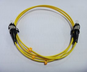 Quality Low insertion loss, high return loss ST / PC SM DX 2.0mm, Fiber Optic Patch Cord for sale