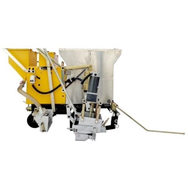 Two Component Cold Paint Pushing Scraping Road Line Marking Machine