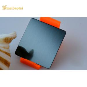 Quality Black Mirror Rose Gold Colored Stainless Steel Sheet Metal 4x8 for sale