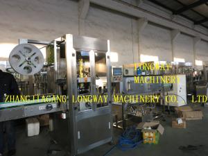 Full-automatic bottle label sleeving machine for Water Beverage Bottle
