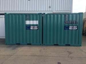 Quality Offshore Small Shipping Containers With Man Door DNV Standard 10 Foot Steel Floor for sale