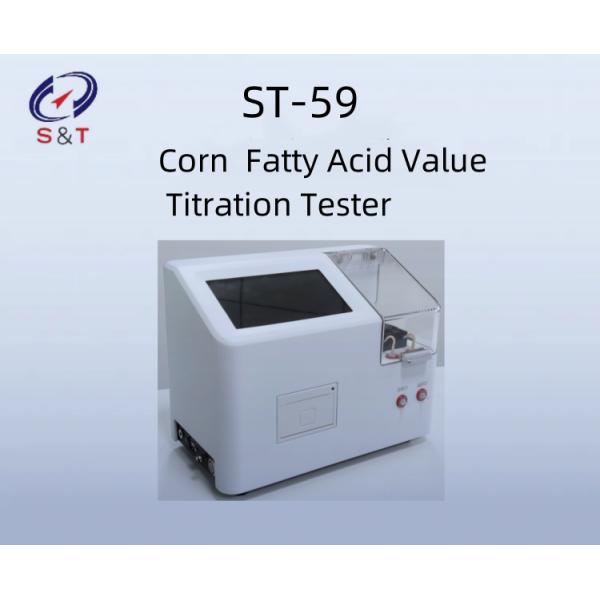 Feed Testing Instrument Grain Testing Corn Grain Fatty Acid Value Titration Tester