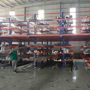H Beam Cantilever Racking Systems 3.5T Cantilever Metal Shelving