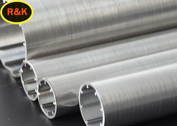 Buy Wrapped Wedge Wire Filter  , Micro Wire Cloth Screen Stainless Steel at wholesale prices