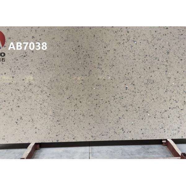 Sand Blasted Engineered Quartz Tile Kitchen Table Top Quartz Anti Porous