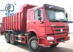 New 6x4 Sinotuk Howo 336hp Dump Truck Tipper Truck 17.38 Cbm Body Cargo Euro 2