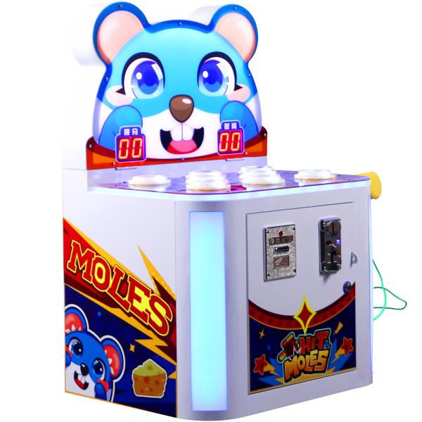 Children's Mini Arcade Game Console Plastic Material Groundhog Game Machine